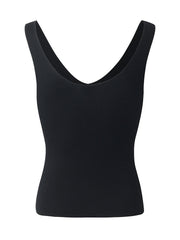 Acetate Round Neck Women Knitted Vest