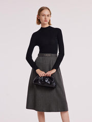 Machine Washable Wool Seamless Women Sweater