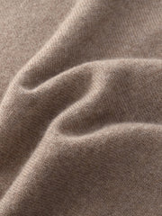 100% Cashmere Folded Collar Women Sweater