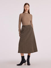 Machine Washable Wool Seamless Women Sweater