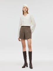 Wool And Cashmere Sequins Women Sweater