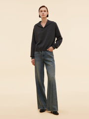Cashmere Wool Blend Women Sweater