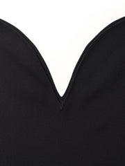 V-Neck Women Knit Top
