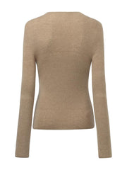 Machine Washable Wool Seamless Women Sweater