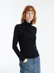 Pure Washable Wool Women Sheath Sweater