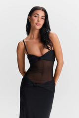 Amara Maxi Dress Brown