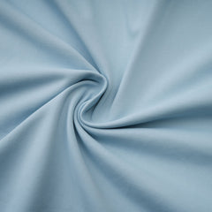 Catherine asymmetrical pleated maxi dress in Baby-blue