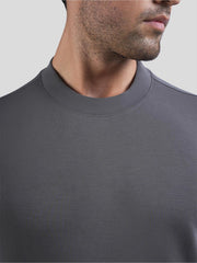 Modal Blend Short Sleeve Tee:Slim Fit