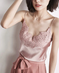 Women's Lace Silk Camisole