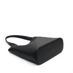 Mia Large Shopper Tote Black Pebble
