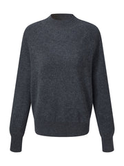 100% Wool Stitch Trim Women Sweater
