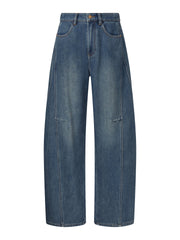 Denim Fleece Lined Women Tapered Jeans