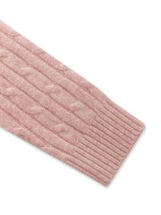 100% Wool Cable Knit Women Sweater