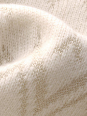 100% Wool Jacquard Women Sweater