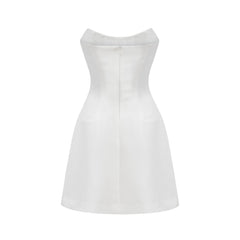 Melisande black embellished mini dress