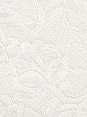 Shapewear All-Lace Hourglass Corset Side Slit Midi Dress