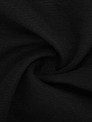Shapewear Bell Sleeve Square Neck Slimming Midi Dress