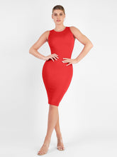 Shapewear Modal Tummy Control Midi Dress
