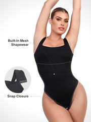 Shapewear CloudSense Tank Neck Low Back Sculpting Bodysuit