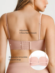 Seamless Non-Slip Push-Up Shaping Strapless Bra