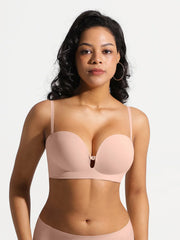 Seamless Non-Slip Push-Up Shaping Strapless Bra