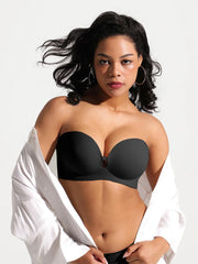 Seamless Non-Slip Push-Up Shaping Strapless Bra