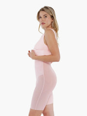 Shapewear Boatneck Draped Sculpting Maxi Dress