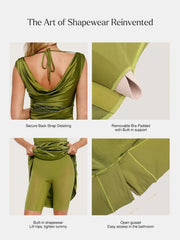 Shapewear Convertible Shine Sculpting Mermaid Dress