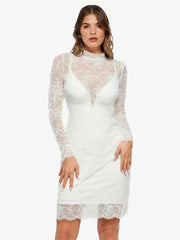 Shapewear Lace Fantasy Mini & Maxi Sculpting Dress Set