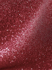 Shapewear Metallic Knit Bodycon Sculpting Midi Slip Dress