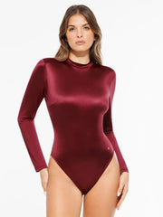 Shapewear Printed High-Waist Tummy-Control Bodysuit