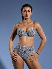 Shapewear Ruched Tummy Control Bikini Set