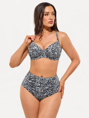 Shapewear Ruched Tummy Control Bikini Set