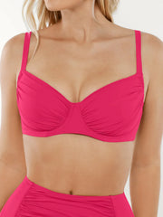 Shapewear Ruched Tummy Control Bikini Set