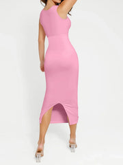 Shapewear Sleeveless Square Neck Slimming Seamless Dress