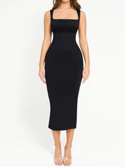 Shapewear Sleeveless Square Neck Slimming Seamless Dress