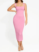 Shapewear Sleeveless Square Neck Slimming Seamless Dress