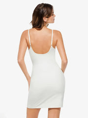 Shapewear 2-in-1 Lace Overlay Sculpting Dress