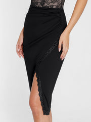 Shapewear Lace Corset Bra or Slimming Midi Wrap Skirt