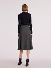 Machine Washable Wool Seamless Women Sweater