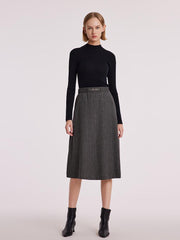 Machine Washable Wool Seamless Women Sweater