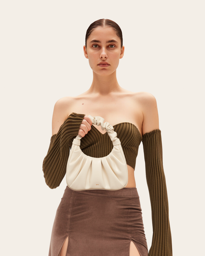 Gabbi Ruched Hobo Handbag