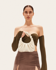 Gabbi Ruched Hobo Handbag