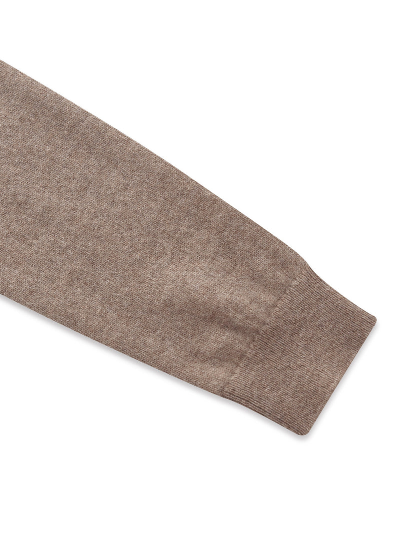 100% Cashmere Folded Collar Women Sweater