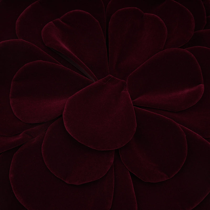 Azura Red Floral Appliqué Mini Dress