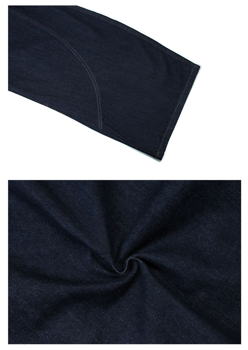 Raw Edge Baggy Jeans