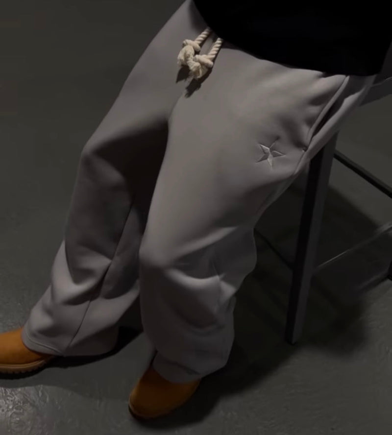 LUNARA DOUBLE WAIST SWEATPANTS