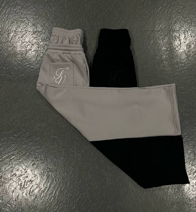 LUNARA DOUBLE WAIST SWEATPANTS