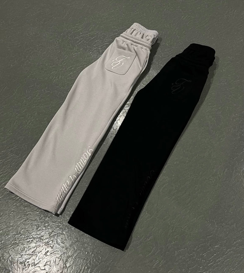 LUNARA DOUBLE WAIST SWEATPANTS