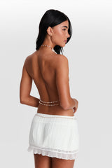 Perla Top & Bottom White
